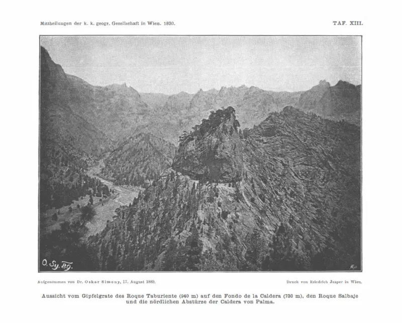 Caldera de Taburiente.